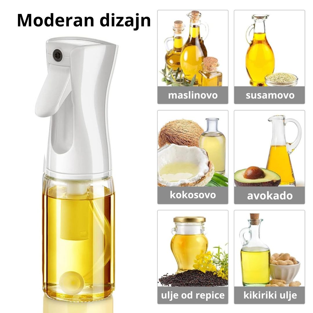 Staklena Prskalica za Ulje - 210ml